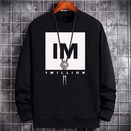 Crewneck 1 MILLION Dance Studio Logo Sweater Cotton Fleece Material