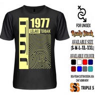 BEST SPECIAL T-SHIRT FOR MEN IN 1977 JULY BIRTH MONTH T-SHIRT
