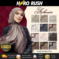 Tudung Ruffle White Label Collection - Akasia/Meraki/Vintage Garden/Rawdah/Malika/Autumn In My Heart