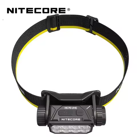 Nitecore HC75 UHE 3000LM LED Headlight Rechargeable E-focus Adjustment Hiking/Trekking Outdoor Work 