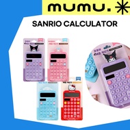 [Sanrio] Character Calculator 12 Digit Solar Cute Desk Calculator Hello Kitty Kuromi My Melody Cinna