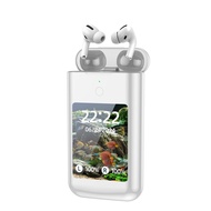 Tune 2.8inch Touch Screen Headphones with Power Bank 3-in-1 Upgraded Version Earphone 8000aAh Long B