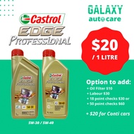 1 Litre CastrolEDGE Engine Oil 5W-30 / 5W-40 @ $20 NETT only