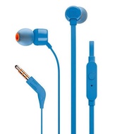 JBL - T110 入耳式耳機 - 藍色 [香港行貨 一年保養]