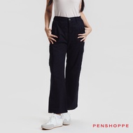 Penshoppe Essentials Straight Fit Cargo Pants For Women