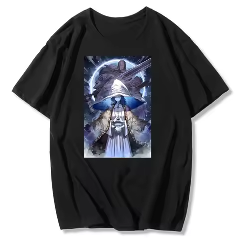 DARK SOULS New T-shirts Cartoon Print Harajuku Kawaii Tee-shirt for Spring/Summer Cotton Tshirt Cami