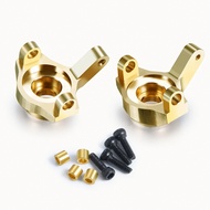 2pcs Brass chỉ đạo knuckles trọng lượng cho trục scx24 deadbolt Chevrolet Wrangler Đấu sĩ Bronco 1/2