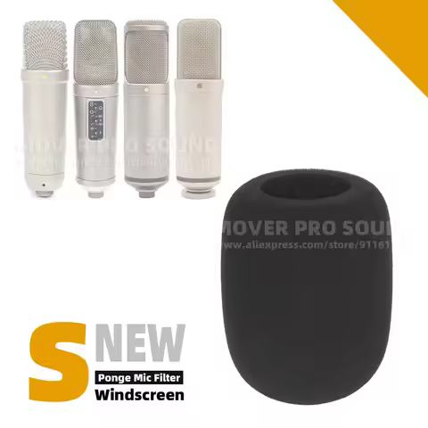 Windshield Microphone Cover Sponge Windproof For Rode NT1-A NT2-A NT1A NT2A NTK K2 K 2 Anti Pop Filt