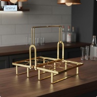 [szsirui] Drink Beer Rack Portable Beer Display Rack-Saving Drink Holder for Bar Owners, Vocal Enter