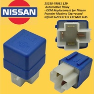 nissan relay 4pin 12v frontier cefiro sylphy xtrail teana 25230-79981 infiniti