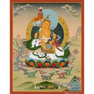 手繪財神唐卡藝術