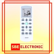 DAIKIN YORK AIR CONDITIONER DGS01 REMOTE CONTROL