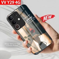 HP (KF-202) Softcase Glass Kaca VIVO Y29 4G NEWEST 2025 - VVIVO Y29 4G NEWEST 2025 Case Latest Water