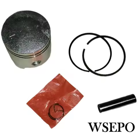 Piston And Rings Kit(With Circlip Pin) For Yamah ET650 950 1E45F 2 Stroke Air Cool Gas Engine 600W-9