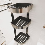 IKEA BROGRUND Corner wall shelf unit, Unit para penjuru dinding, 19x58 cm