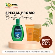 RDL Babyface Cucumber Facial Cleanser 150ml and RDL Whitening Cream 25ml (SET)