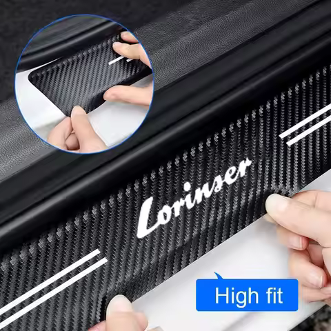 Car doorsill Protective Sticker Tape for Lorinser Mercedes Benz LS560MX LX VS MS500 GS W203 W204 W21