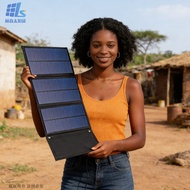 Solar Charging Panel Photovoltaic Single Crystal 8W10W12W Fast Charging Treasure Mobile Phone Outdoo