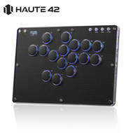Haute42 Leverless Arcade Stick T16-texture All-Button Arcade Controller for Switch/PC/PS4/PS3 /Steam