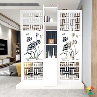 Hollow Decorative Entrance Cabinet | Against-The-Wall Living Room Divider Screen ZASG