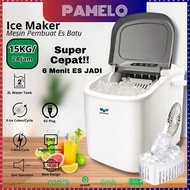 Mesin es batu kristal pembuat es 15-30 kg perhari Ice Maker