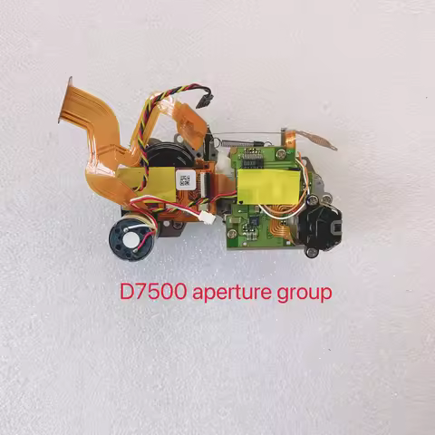 Original aperture group for Nikon D7500