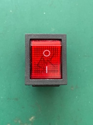 10 BUAH POWER SWITCH ROCKER 6 PIN MURAH POWER SWITCH 6 PIN MURAH + LAMPU SWITCH 6 KAKI