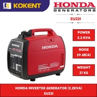 HONDA GASOLINE INVERTER GENERATOR EU22I
