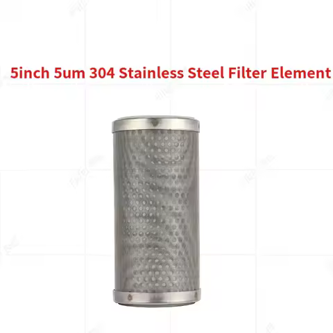 5*2.5 Inch Stainless Steel Water Filter Can Be Cleaned And Reused Corrosion Resistant High Temperatu