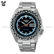 SEIKO 5 Sports SKX SRPK67K1 Men's Watch Checker Flag Day Date Automatic 42.5mm SS Bracelet Black *Or