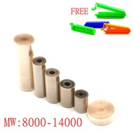 1meter laboratory MW8000-14000 dialysis bag MD10/25/34/44/55/77mm dialysis tube Regenerated cellulos