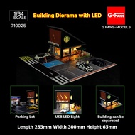 G-Fans Models 1 Premium64/ Diorama Diecast Starbucks with LED Light
