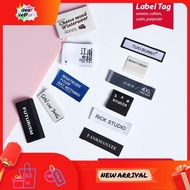 ⭐LOW PRICE⭐ Customize Label Tag Custom Tag Tudung Jenama Sendiri Bag Tag Custom Harga Label Baju Label Tudung Woven Embroidery
