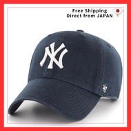 [47 Brand] 47 Cap Yankees Men's and Women's Clean Up NY Clean Up Hat Low Cap