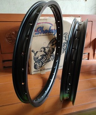 velg KLX lubang 28/28 depan belakang ring 19/16