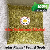 Whole Sweet Fennel 500g Premium Organic Fennel Seeds Super Food 500g