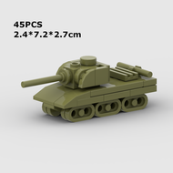 Mini T-34/85 Tank Chessboard Military Toy Blocks MOC Brickmania Building Blocks Game Board Game for 