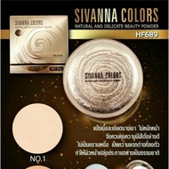 Sivanna Colors Natural And Delicate Beauty Powder [HF689] Gold Compact