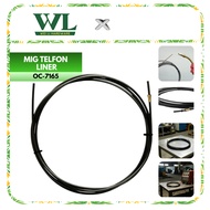 MIG Telfon Liner for Aluminum Welding 4.3M/MIG Liner/MIG Aluminium Wire/Torch Liner/Alloy Welding
