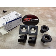 Ford Fiesta 1.5 1.0 Original Rear Parking Sensor Cover Set Rear Parking Aid Ring Sensor Ring (C1BT15