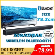 Home Theater BOSEBT D01 5.0 TV Soundbar Bluetooth Soundbar wireless Soundbar Gamer Speaker USB Recha