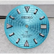 New Product NH35 Dial Spider Web Surface NH36 Modified Diving Mechanical Watch C3 Green Luminous Dia