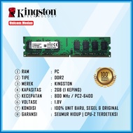 Ram PC DDR2 2GB 800MHZ PC2-6400 KINGSTON