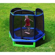 Maikang Commercial Bungee Trampoline Children's Trampoline with Safety Net Outdoor Trampoline Trampoline