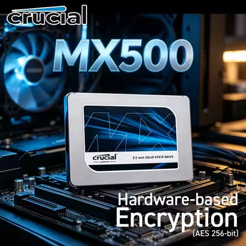 Crucial MX500 BX500 2.5" SATA SSD 240G 500GB 1TB 2TB,3D NAND Fast Internal Drive for Laptop Desktop