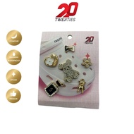 TWENTIES Charms cartoon Pin buckle Aceessories slippers cute shoes decoration