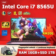 ASUS Factory 2024 New Original for Iaptop 15.6-inch Intel Core i7 8565U Laptop RAM 16GB 512GB SSD