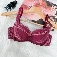 Luxury Design Lace Bra Classic Red Wine Color Sign size: C70/32