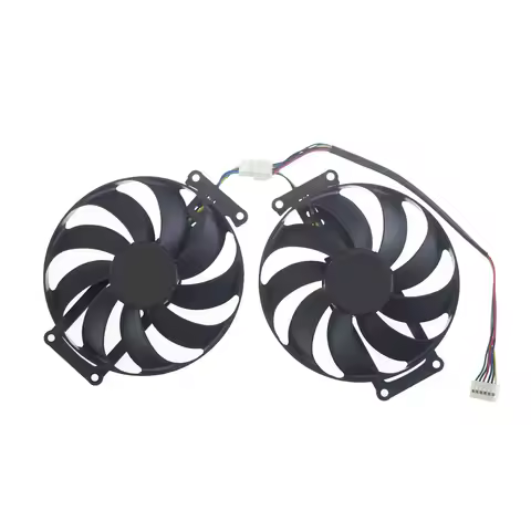 FDC10H12S9-C T129215BU 6PIN RTX 2060 Super GPU Fan For ASUS GTX 1660 1660Ti Dual EVO OC RTX2070 Grap