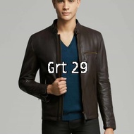jaket kulit asli jaket kulit Garut model pria